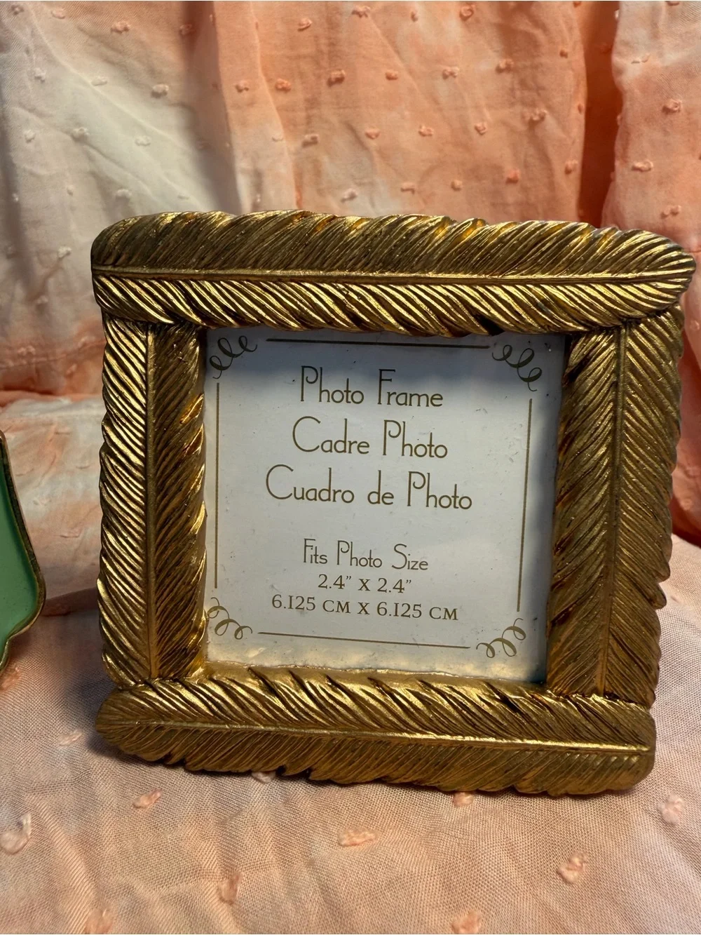 Vintage-Inspired Mint/Gold Decorative Picture Frame Bundle - Home Accents